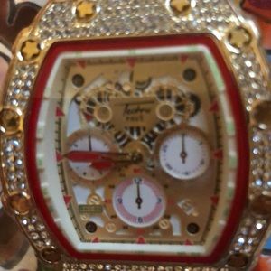 WATCHES FOR SALE ICED OUT ONE IS HALF ICED USED SOME SCRATCHES PINTIME